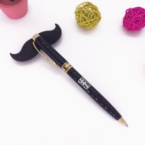 Buy cheap Custom Logo Engraved Twist Metal Pen black color metal ball pen from wholesalers