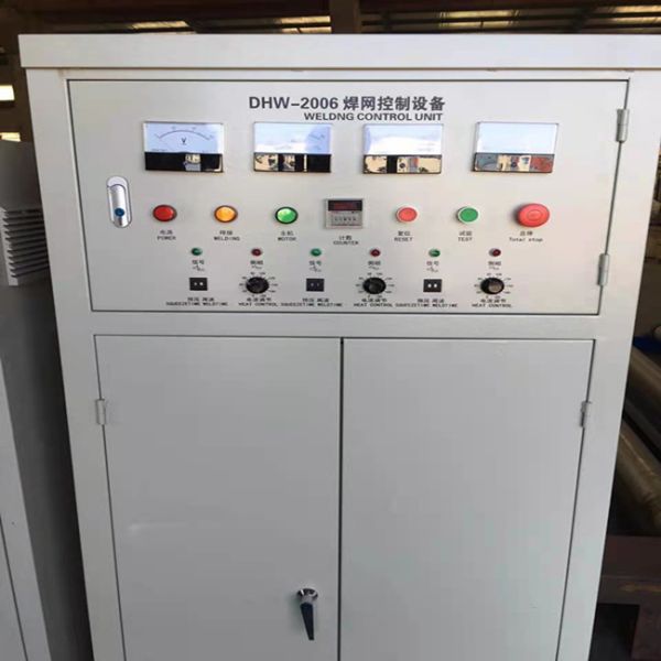 7ft Width Cutter Adjusted Wire Net Making Machine , Wire Dia 1.3mm Wire Welding Equipment