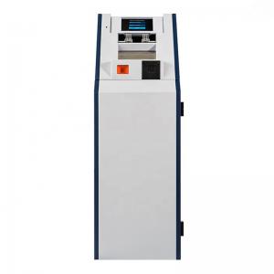 Cheap High Speed Automatic bill Banknote Deposit Machine LCD-Touch Display small Cash Deposit Machine atm for sale
