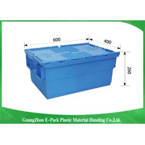 Buy cheap Stardard Blue Large Plastic Storage Containers , Space Saving Plastic Bin from wholesalers