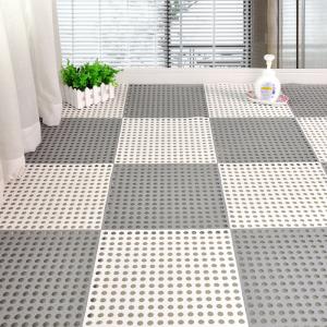 Cheap Mesh Drainage Stitching Bathroom Splicing Floor Mat Color Combination for sale
