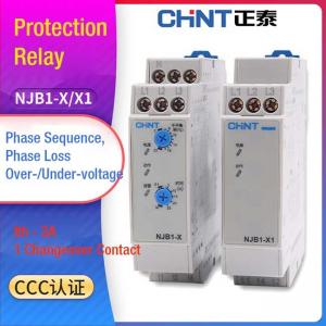 Cheap Phase Sequence Phase Failure Protection Relay , Over Under Voltage Protection Relay 380-400V for sale