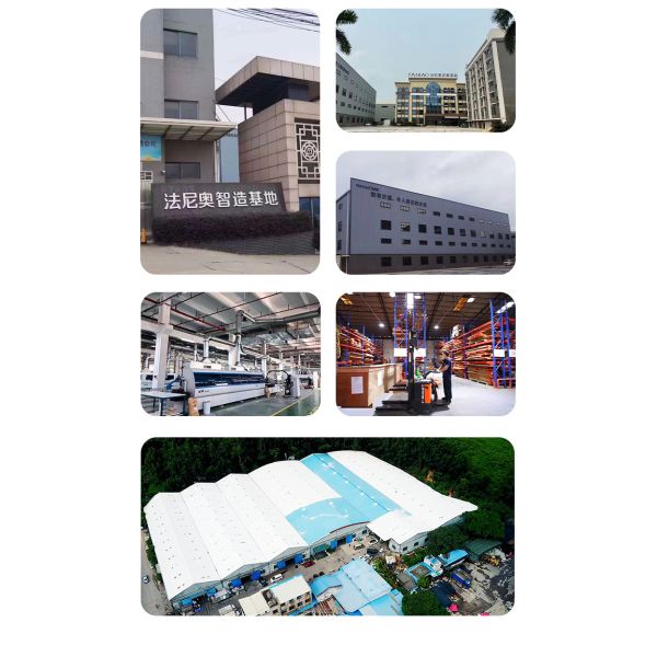 Villa Melamine Grey Luxury Large Solid Wood Modern Kitchen Cupboard Pantry Cabinet Set