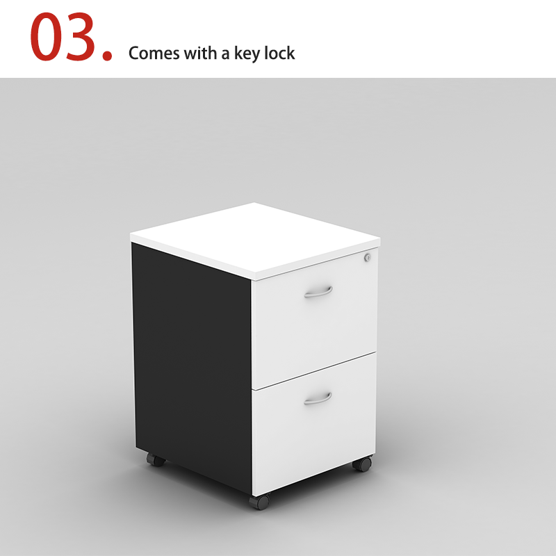 Customization Fixed Activity Cabinet , Multiple Colors Four Drawer Movable Cabinet for Office Desk Storage File