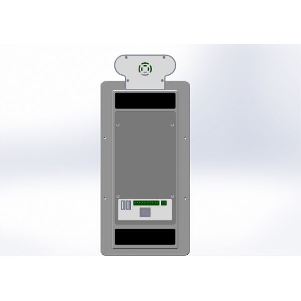 Custom Interface Facial Recognition & Temperature Test 8'' Android Tablet With Wall Mount Bracket