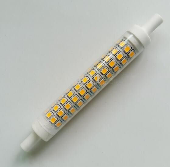 5W 10W 360 degree R7S led lamp ceramics body J78mm J118mm R7S lighjt SMD2835 mini Dia-15mm replace R7S halogen lamp