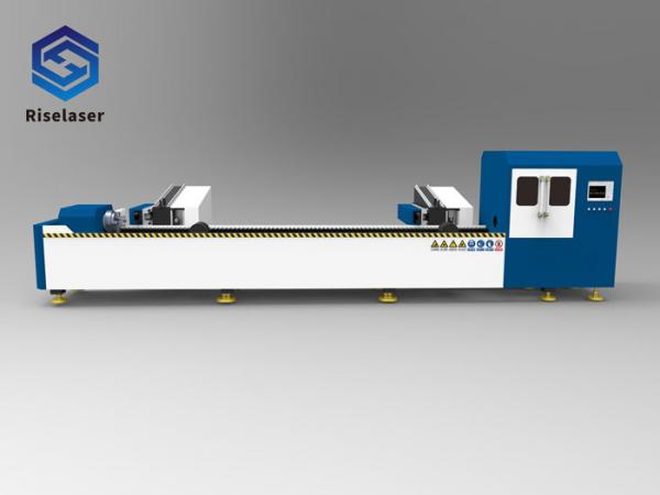 Quality Fully Enclosed Laser Tube Cutting Equipment , Small Cnc Laser Tube Cutter 380v wholesale