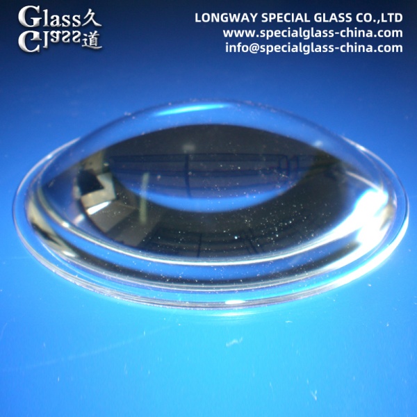 OEM Headlight LED Borosilicate Glass Lens For Motorcycle Light