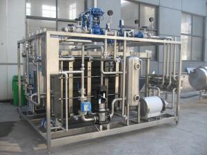 Cheap Industrial Plate Pasteurizer For Milk And Beer Beverage for sale