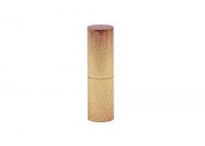 China Aluminum Gold Lipstick Container With Shimmering Powder 3.5g Capacity on sale