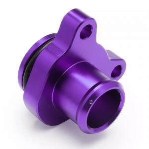 China CNC Custom Precision Car Water Pipe Joint with Clamp Anodizing Aluminum Accessories on sale