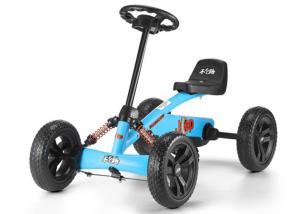 China Blue Yellow Children's 4 Wheel Drive Electric Kart Car For 2-6 Years on sale