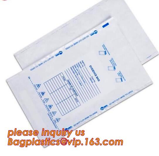 Evidence Paper Document Digital Opaque Bag, cash deposit bag, Security Bags Plastic Deposit PE Bag Cash Envelope Check S