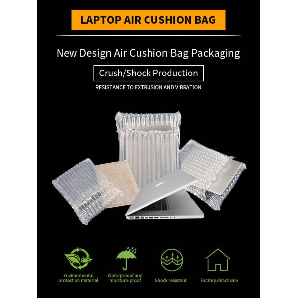 Inflatable Laptop Protective Mailer Bag, Transport Packing, Air Cushion Bag , Air Column Bag Packing