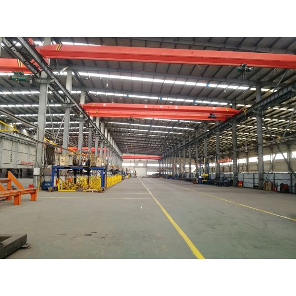 Prefabricated Steel Structural Members Fabrication ISO 9001 2015 Approved