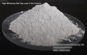Cheap High plasticity ball clay for refractories, ceramics, Super-Whiteness Ball Clay For Ceramic Tile for sale