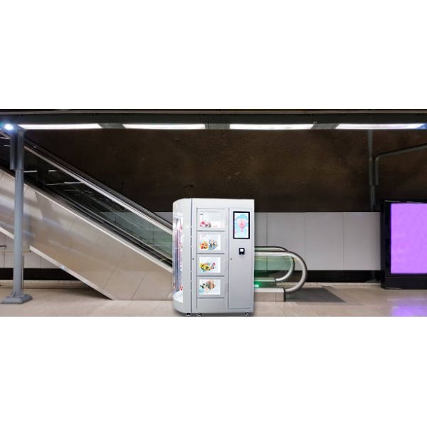 Online Shopping Flower Vending Machine Pickup Remote Control Locker