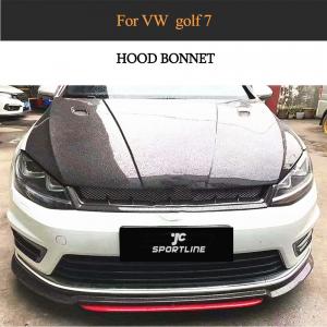 China Top Quality Car Accessory Carbon Fiber Engine Hood Covers for VW Mk7 Gti 2014up on sale