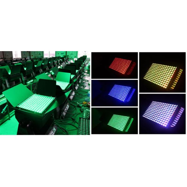 80*10W Outdoor Wall Washer LED Effect Light With 4 Digital LCD Display