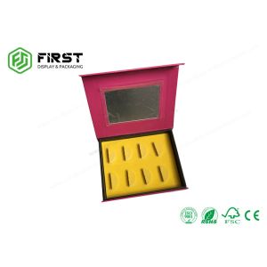 Cheap Custom Logo Paper Cardboard Luxury Magnetic Packaging Gift Box With Insert for Eyelashes for sale