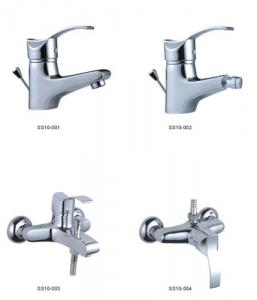 Cheap Bathroom Contemporary Bathtub Faucet Hot Cold Water Shower Faucets for sale