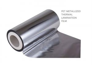 China 21 Mic Aluminum Metalized Polyester Film Rolls For Printing Plastic 3000mm on sale
