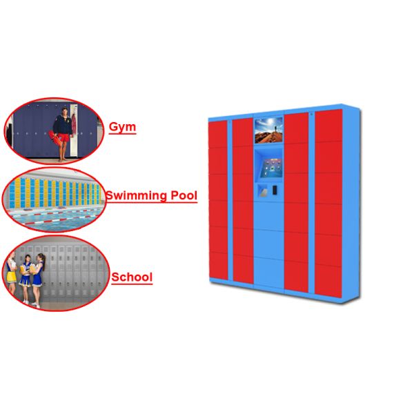 Event Industry Rental Luggage Lockers Furniture Money Payment Coin / Bill Operated