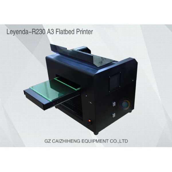 Multi Functional Mini Flatbed UV Printing Machine Small Format For Metal Printing