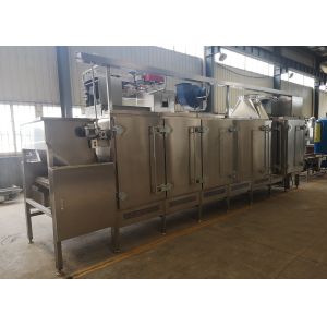 Industrial Peanut Processing Machine Automatic Nut Roaster Large Capacity
