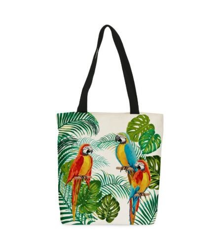 Custom silk screen printed Cotton material handle style blank natural cotton canvas bag without logo bagplastics bagease