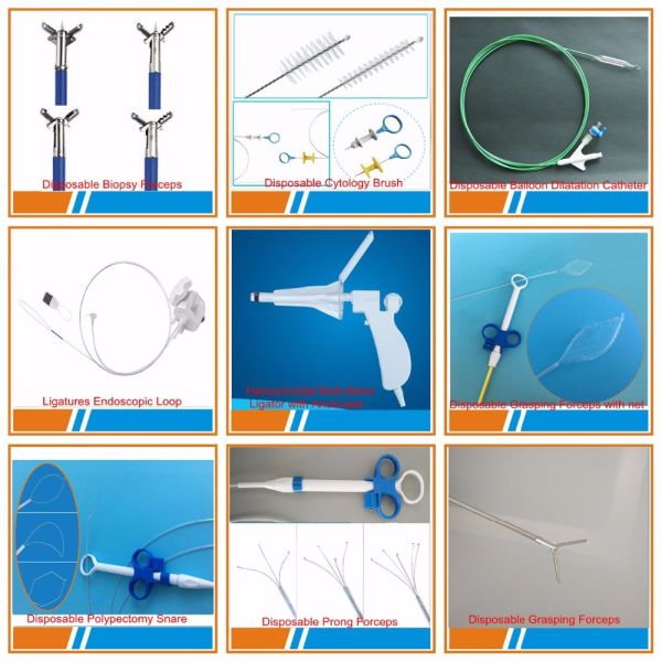 Endoscopic grasping forceps for foreign body extraction