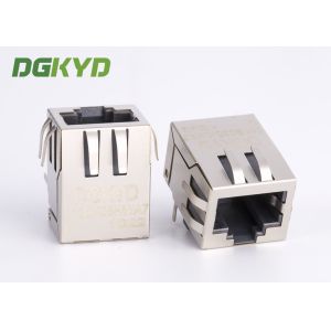 Buy cheap 100Mb 8P8C RJ45 Female Network Connector RoHS REACH COMPLIANT from wholesalers