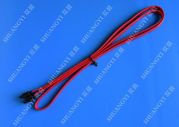 Quality Red SATA 3.0 6gbps Cable Long SATA Cable 7 Pin SATA To SATA For Set Top Box wholesale