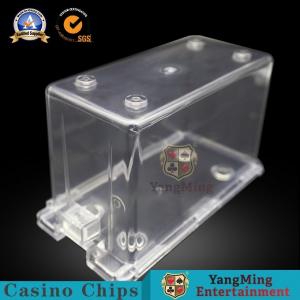 Cheap Metal Handle Poker Cards Carrier Security Discard Holder For Baccarat Games for sale