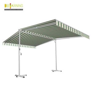 China Economic Free Stand Outdoor Waterproof Retractable Awning Double Sided Awnings on sale