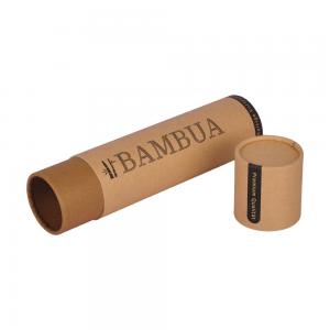 Cheap Brown Kraft Paper Cardboard Paper Tube Packaging Product Gift Wine for sale