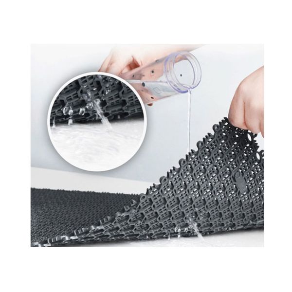 200mmx100mmx9mm Pvc Commercial Floor Mats Entrance Scrape Dirt Entry Rugs 9mm Thick