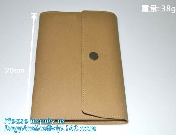 Soft Envelope Tyvek Clutch Bag, Dupont Cosmetic Makeup Bag with Handle Waterproof Creative Dupont Paper Tyvek Clutch Pur