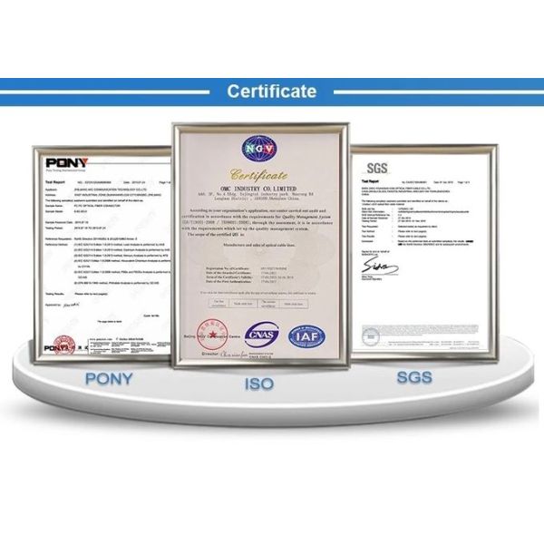 Butterfly Flat Indoor FTTH Drop Cable patch cord