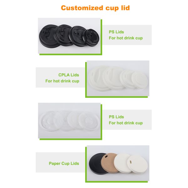 Various capacity paper cups