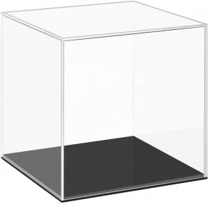 Cheap Covers Acrylic Display Box Shelf Clear Plexiglass Display Case For Models Toy Car Doll for sale