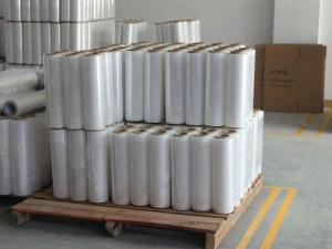 Cheap LDPE Polyethylene Stretch Film With 300 - 500 % Elongation In Various Colors for sale