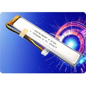 Cheap 3.7V 1320mAh Li-Ion Battery 6.75A Discharge 500 Cycles for sale