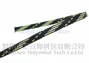 Cheap PET Expandable Braided Abrasion Resistant sleeving For Electrical Cable for sale