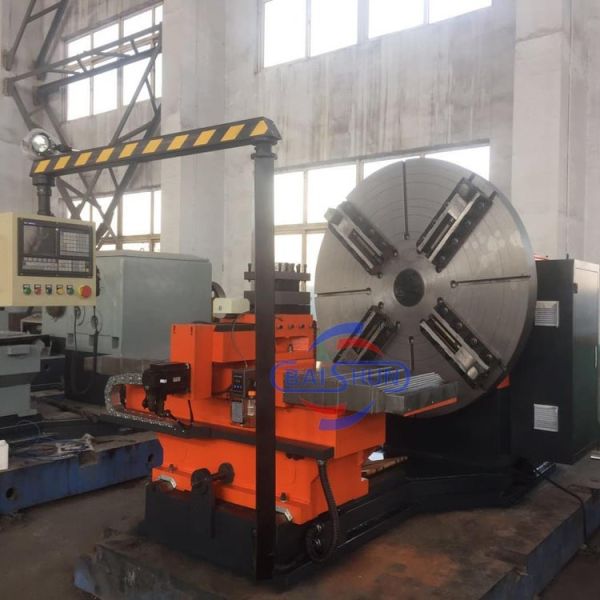 High Precision Horizontal Flange End Face Processing Large Face Lathe Machine