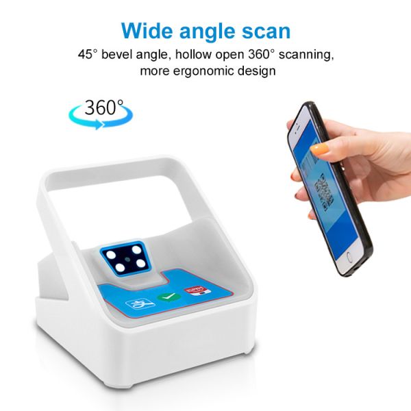 2D 1D QR Code Mobile Payment Scanner CMOS QR Code Screen Reader