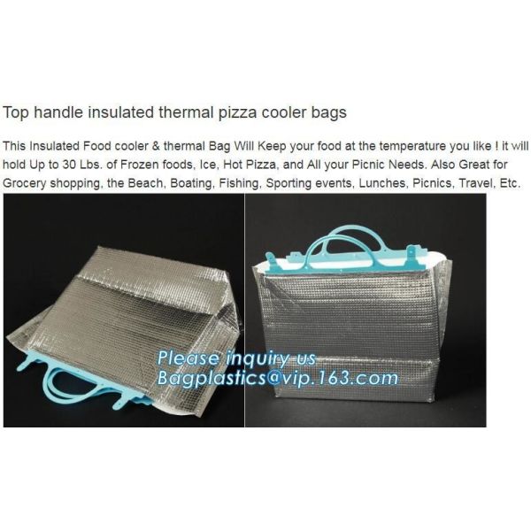 Freezer Bags Color Cold Insulation Waterproof Convenient Portable Ice Meal Packages Refrigerator Cooler Lunch Bag bageas