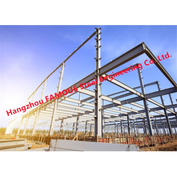 Prefabricated Steel Frame Construction Structure Building Warehouse Shop Metal Commercial