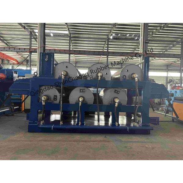 China Batch Off Unit / Rubber Sheet Cooling Machine With CE&ISO