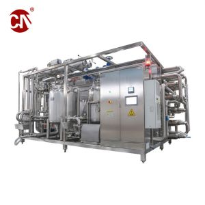 Cheap Customized Screw Pump Structure Automatic Tubular Milk Juice Uht Sterilizer 3000lph for sale